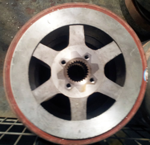 三馬ZD151-413KW電機風(fēng)葉制動輪